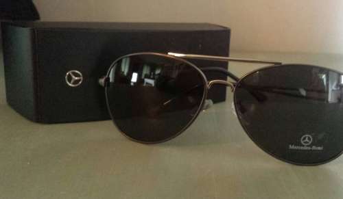 Mercedes Benz Sunglasses - Male Hipster Glasses Color Film Reflective Polarizing Sunglasses - V