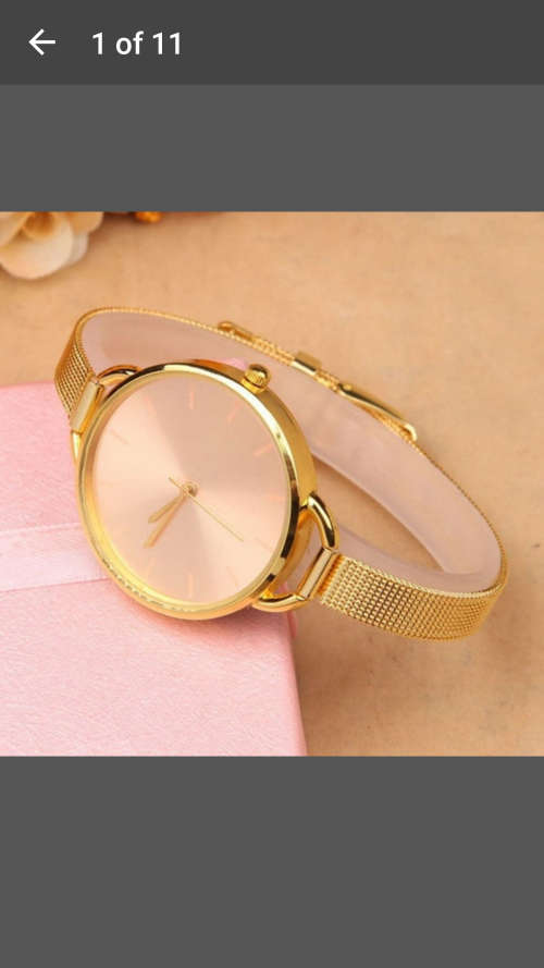 European and American Retro Steel Women's Fashion watch