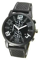 GT Silicone Band Sport Watch - White