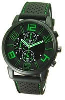 GT Silicone Band Sport Watch - Green