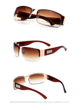 Stylish New Prevalent Men's Rectangular Sunglasses - Awesome Quality - Brown