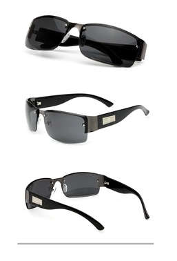 Stylish New Prevalent Men's Rectangular Sunglasses - Awesome Quality - Black
