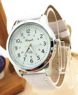 Popular 1PC Elegant Analog Luxury Sports Leather Strap Quartz Mens Wrist Watch