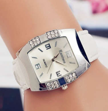 Sloggi - New Women Fashion Watch - Fine Belt Oval Elegant Female Stone Watch