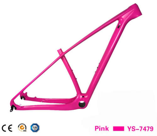 Carbon mountain bike frame combo 29er Through axle & Quick release size medium