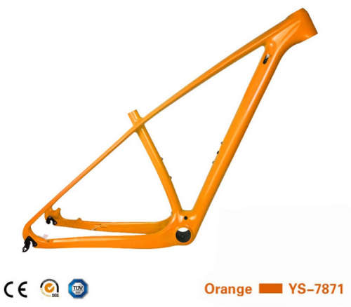 Carbon mountain bike frame combo 29er Through axle & Quick release size medium