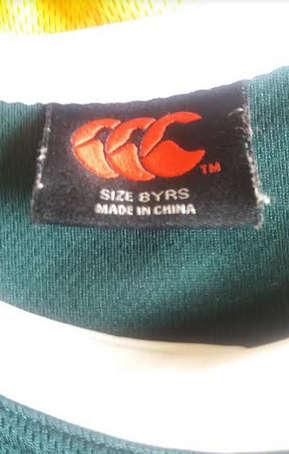 Canterbury Springbok shirt Kids Age 8