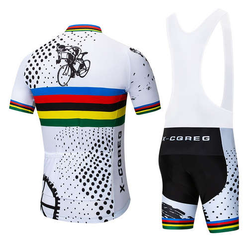 X-CQREG Men's Cycling Jerseys 2018  Cycling Jersey Sets MTB Road Bike Bicycle Breathable