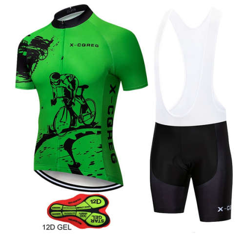 X-CQREG Men's Cycling Jerseys 2018  Cycling Jersey Sets MTB Road Bike Bicycle Breathable