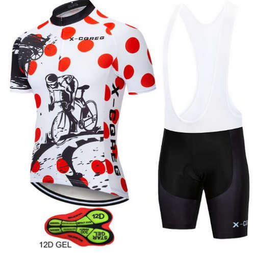 X-CQREG Men's Cycling Jerseys 2018  Cycling Jersey Sets MTB Road Bike Bicycle Breathable