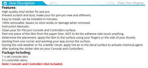 Starry Sky Vinyl Skin Sticker Protector For Sony Playstation 4 Pro Game Console+2PCS Controller Skin