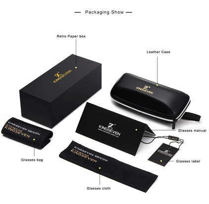 KINGSEVEN Sunglasses Men Woman Driving Square Frame Sun Glasses Male Unisex gun grey