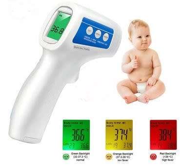 GM320 Infrared Thermometer Non-contact Temperature Tester LCD Display IR Laser Point Gun Diagnostic
