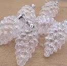 BAUBLES TRANSPARENT - PINE CONE