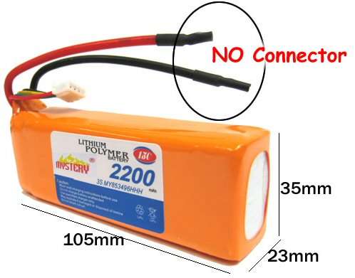 11.1v 2200mAh Lipo Battery