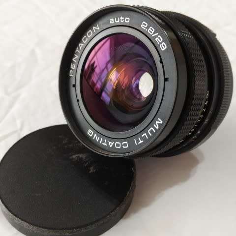 Pentacon 29mm 2.8 M42 lens
