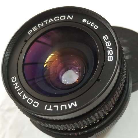 Pentacon 29mm 2.8 M42 lens