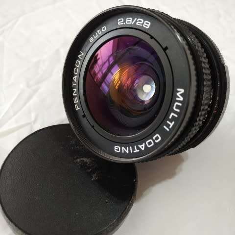 Pentacon 29mm 2.8 M42 lens
