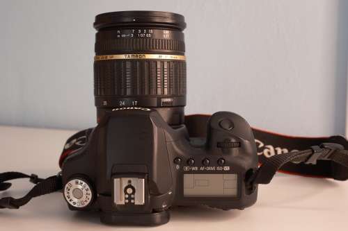 Canon 50D DSLR with Tamron 17-50mm F2.8 lens