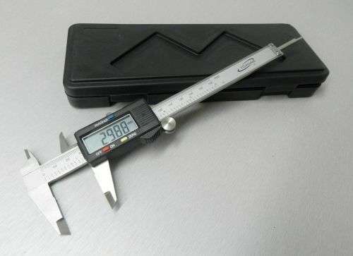 Digital Caliper vernier gauge precision measuring stainless steel 0-150mm 6inch