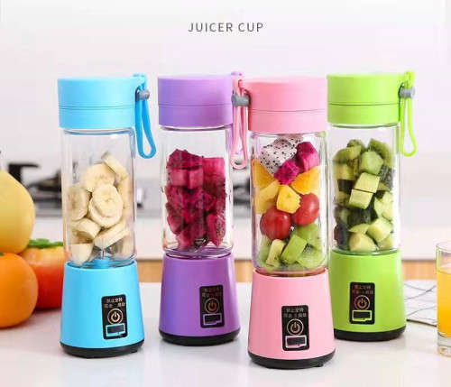Single hole 6 knife juicer