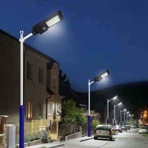 240W Solar Street Light Garden Light Waterproof Human Body Induction Remote Control Street Light