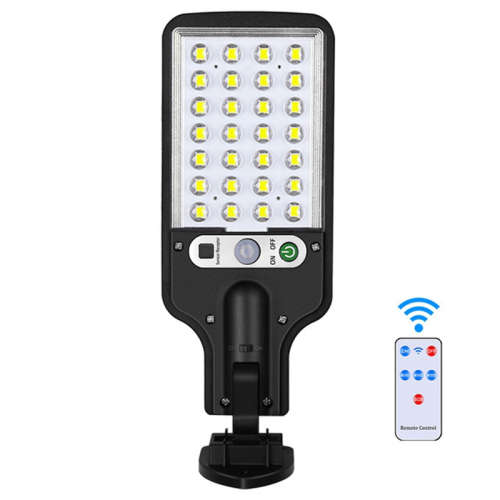 28 LED Solar Street Light Outdoor Human Body Induction Street Light with Remote Control