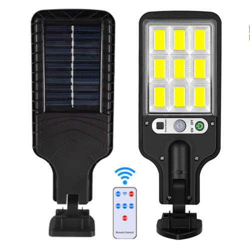 Solar Street Light Outdoor Human Body Induction Street Light with Remote Control
