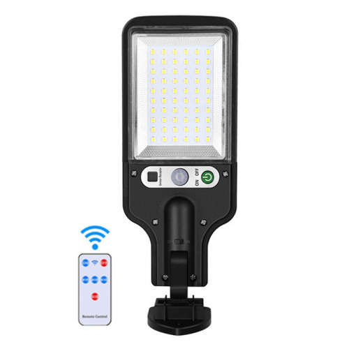 Solar Street Light Outdoor Human Body Induction Street Light with Remote Control