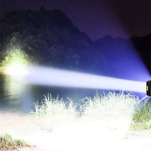 Solar Rechargeable USB 8LED Flashlight Portable Flashlight