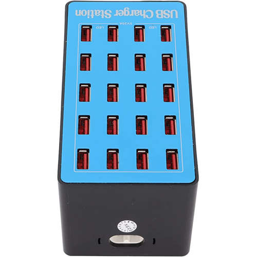 5V20A 100W 20-port USB Charger With Built-in Cooling