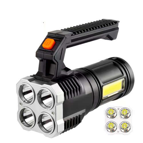 USB Rechargeable Flashlight LED Portable Flashlight