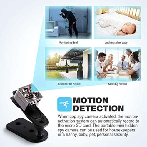 Hidden Camcorder IR Night Vision Cam HD Mini Sports DVR Spy Camera