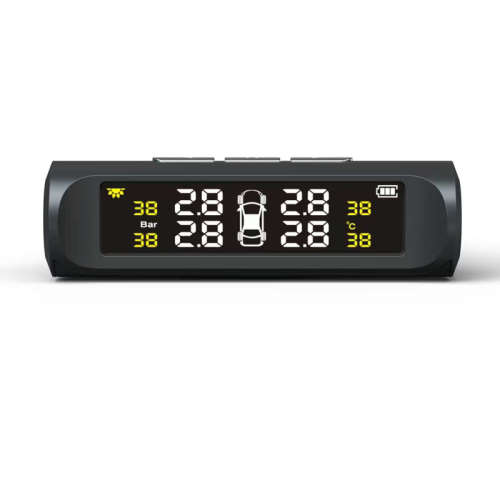 Solar Wireless Tire Pressure Monitoring System Supports USB Charging