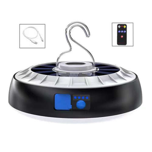 Multifunctional Solar Lamp With Remote Control Emergency Charging Treasure Can Be Magnetic