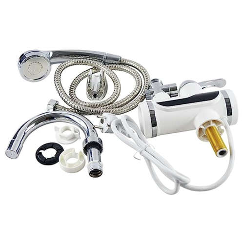 Instant Tankless Electric Hot Water Heater Faucet Kitchen Instant Heating Tap Water Heater with LED