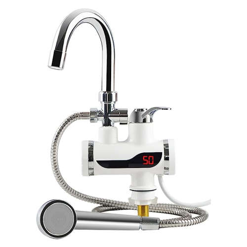 Instant Tankless Electric Hot Water Heater Faucet Kitchen Instant Heating Tap Water Heater with LED