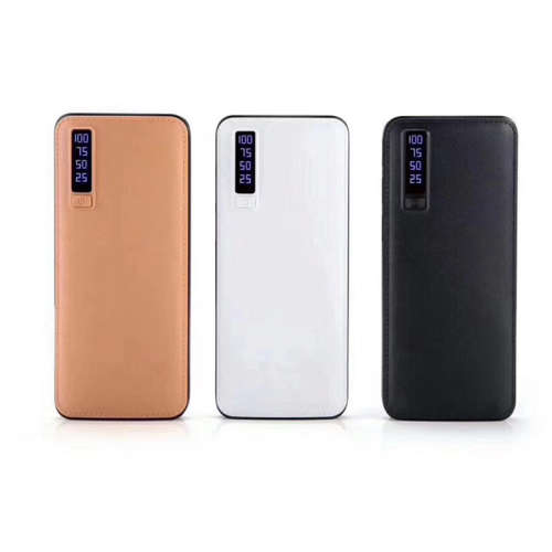 3 USB Portable Power Bank 20000mAh with LED