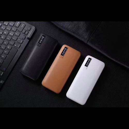 3 USB Portable Power Bank 20000mAh with LED