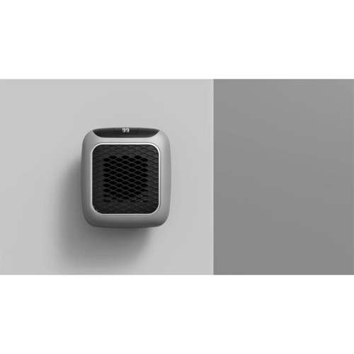 Mini Fan Heater Wall Outlet Heater 800W with Remote Control