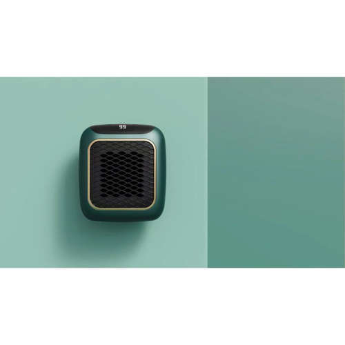 Mini Fan Heater Wall Outlet Heater 800W with Remote Control