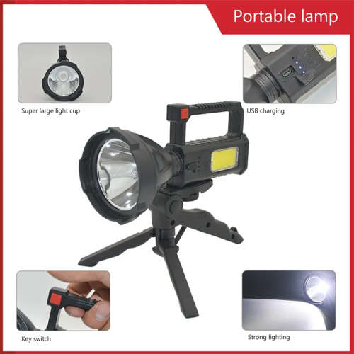 LED Portable Light USB Rechargeable Work Light Outdoor Light with Stand