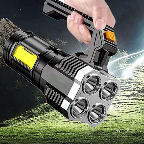 USB Rechargeable Flashlight LED Portable Flashlight