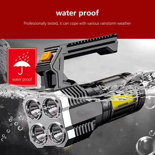 USB Rechargeable Flashlight LED Portable Flashlight