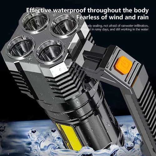 USB Rechargeable Flashlight LED Portable Flashlight