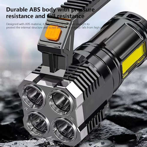 USB Rechargeable Flashlight LED Portable Flashlight