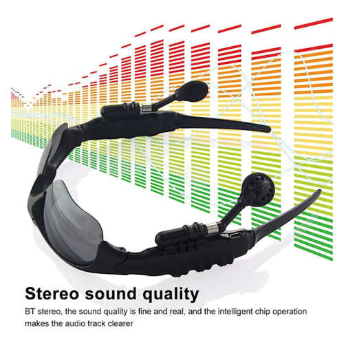 Smart Sunglasses BT Headset Polarized Glasses Bluetooth Headset with Voice Control Microphone Riding