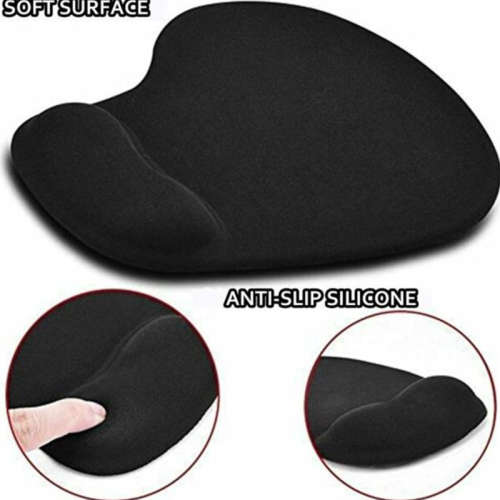 Mouse Pad With Silicone Gel Wrist Support