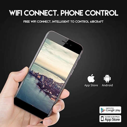 Quadcopter with 4K Camera and Folding Aerial Camera