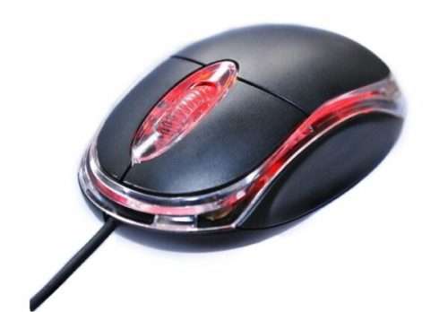 Wired mouse 1200DPI with LED light